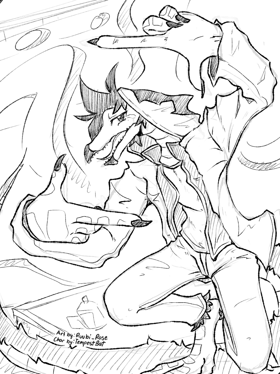 Ruubi_Rose's tweet photo. Extra (10/14) @TempestBat https://t.co/JnRdCtIQzR