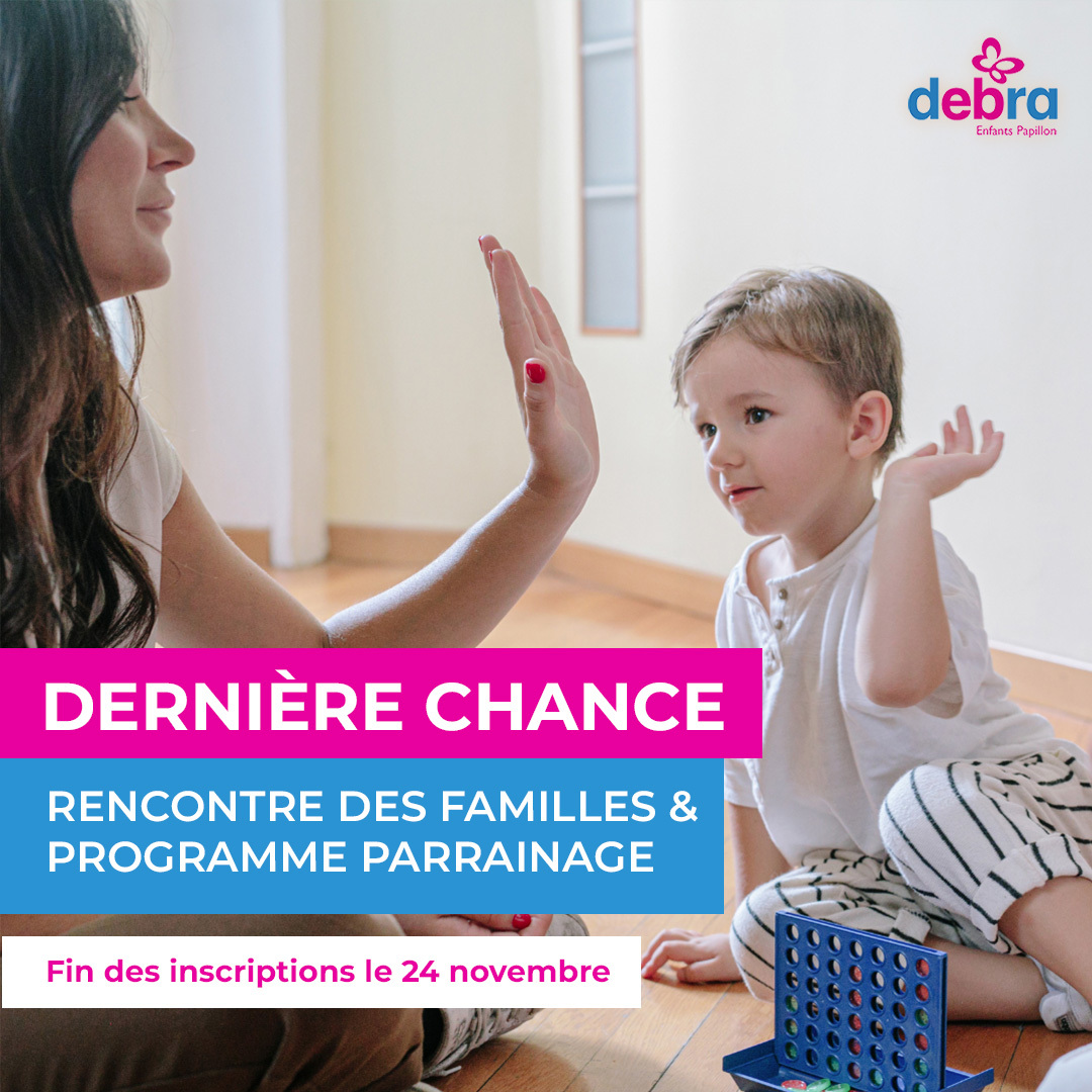 Dernier rappel pour l'inscription au week-end des familles et le programme de parrainage ! 🚨
Les inscriptions se terminent le 24 novembre !
Nous cherchons encore des enfants et adolescents prêts à rejoindre le programme de parrainage.  🦋 ⬇
swll.to/pIKiW