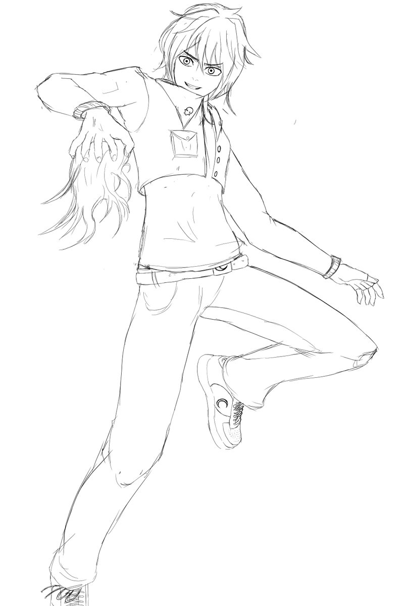 Working on a parody  shounen manga