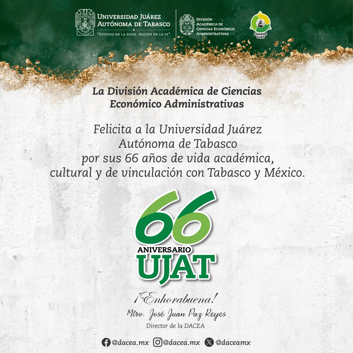 DACEA UJAT tweet media