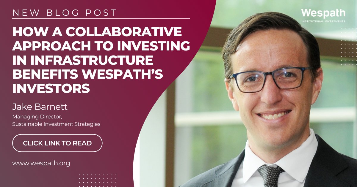 To learn more about the advantages of the private infrastructure asset class and Wespath’s investment process, check out our latest blog: ow.ly/6Uqf50UaaNX