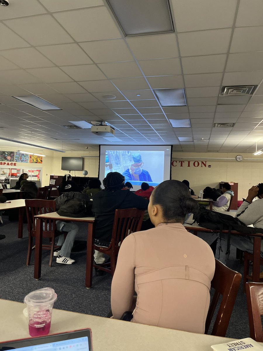 Today was a very exciting day for my besties! We got to watch a LIVE aortic valve replacement and placement of an LVAD. (Well not the whole surgery because it won’t be finished until 5pm) <a href="/RTHSPrincipals/">RTHS Co-Principals</a> <a href="/RTHSacademies/">Rich Township HS Career Academies</a>