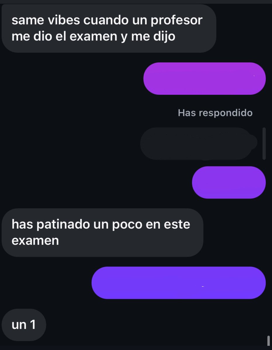 creo que su profe le quiso decir que había patinado bastante