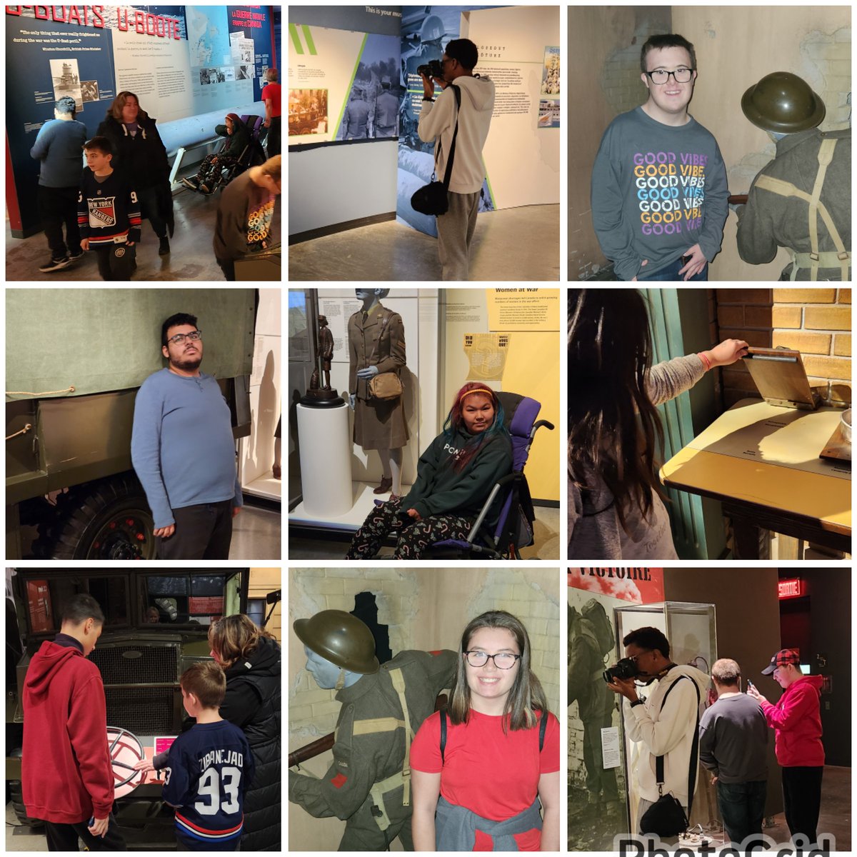 What an awesome day for bus training and a phenomenal trip to the Canadian War Museum. <a href="/StPeterOCSB/">St. Peter High School</a> <a href="/OttCatholicSB/">Ottawa Catholic School Board</a> <a href="/OCSBSpecEd/">OCSBSpecEd</a>