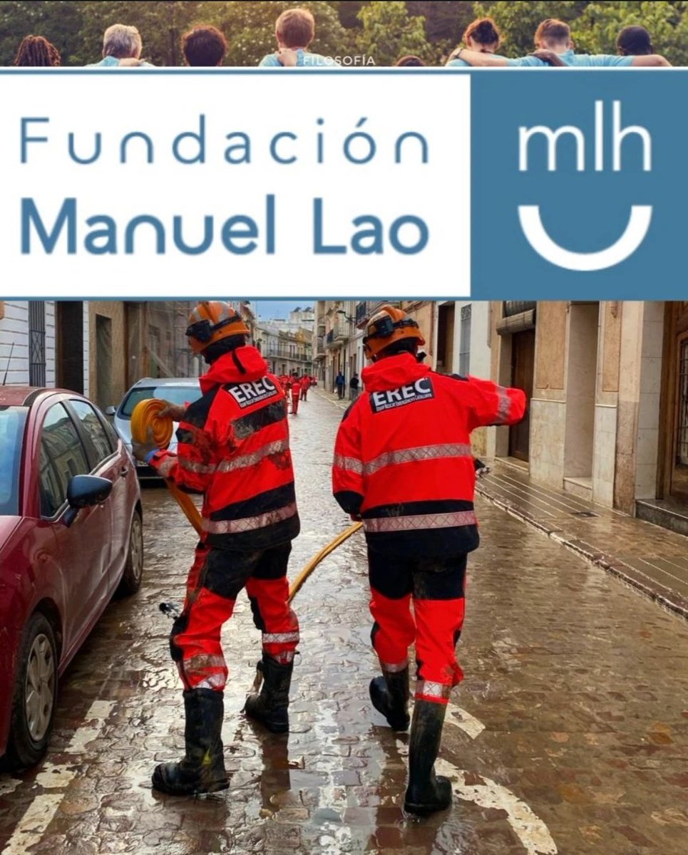 Agraïm a Fundación Manuel Lao el donatiu solidari a la nostra organització per poder continuar ajudant as afectats per la DANA, i en altres projectes de solidaritat en l'àmbit de les emergències.