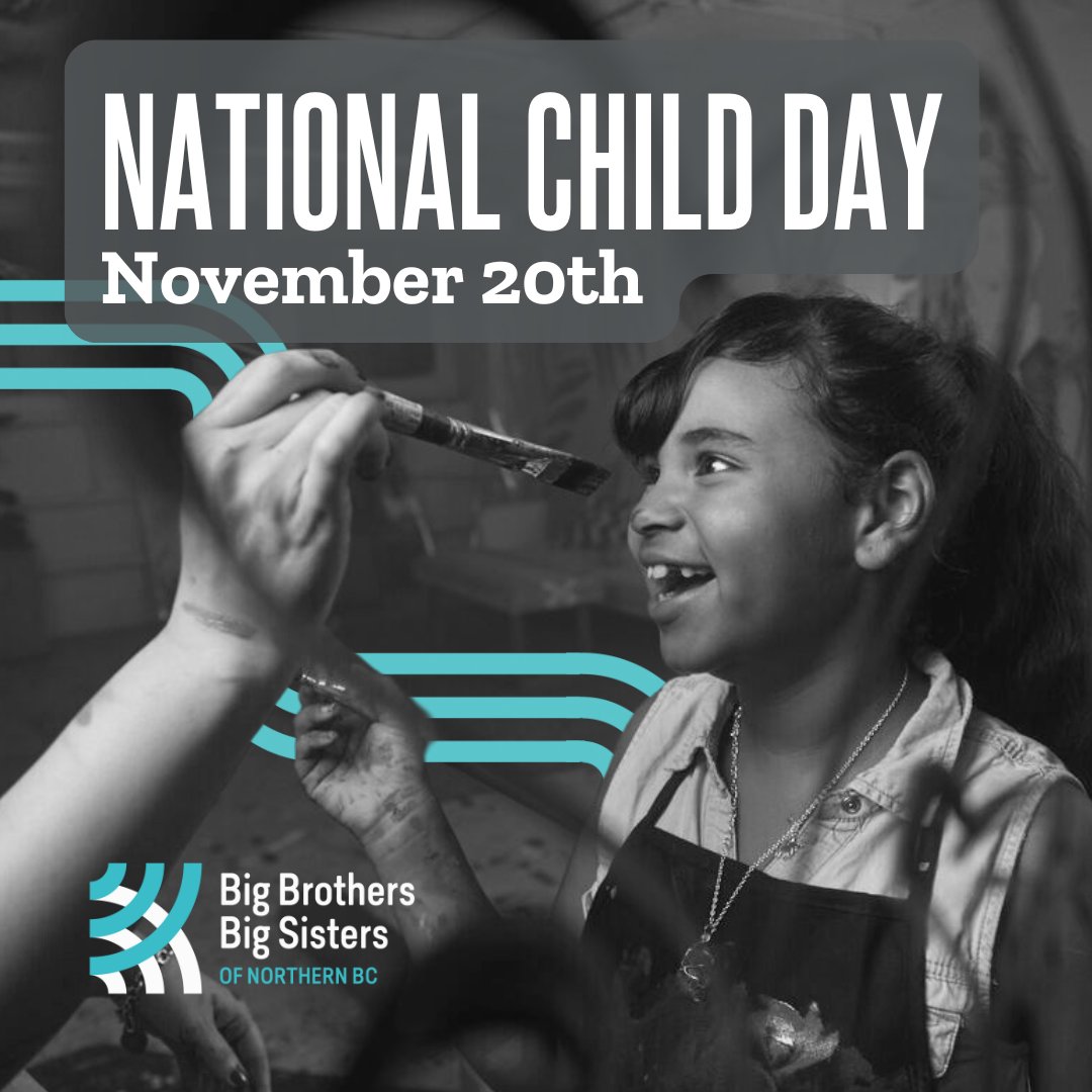 Today is National Child Day. #BigsNBC is committed today and every day to empowering the young minds in our community to reach their highest potential. If you are interested in learning more about this fantastic day, visit canada.ca/en/public-heal… 💙
#NationalChildDay