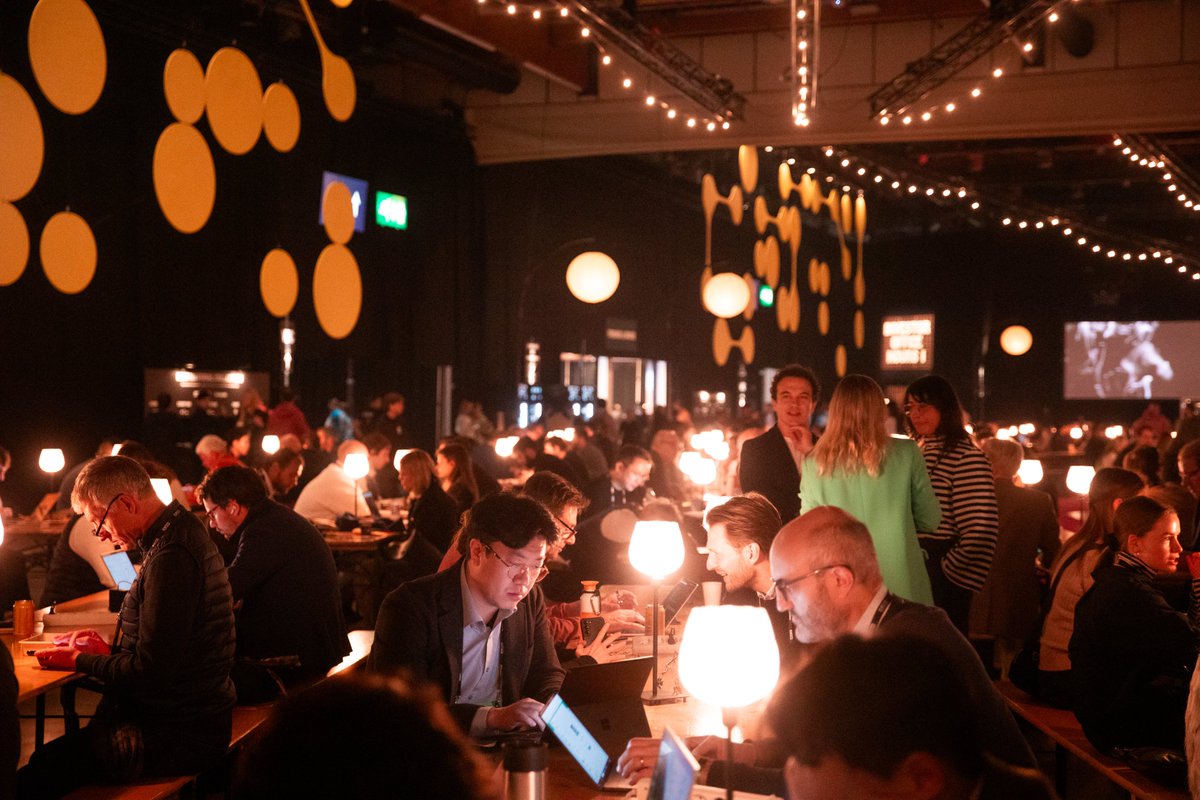 SlushHQ's tweet photo. How does it feel now that you’ve conquered Day 1 at Slush? We opened the doors to 13,000 people, all passionate about building the future. 

Today alone, we’ve: 

🧊 We’ve surpassed 21,000+ accepted meetings 
❄️ We’ve hosted intimate Speaker Q&A sessions 
🌨️ We’ve seen speakers talk on a spinning stage 
🦋 We’ve held hundreds of side events 

Tomorrow, we’ll be doing it all again with even more intensity because, after all, we’ve only got one more day left to close deals, make important connections, get mentored, and absorb the second half of Slush 2024.

We’d tell you to rest up for tomorrow, but we know you’re out at a plethora of Side Events across Helsinki. Instead, we’ll wish you good luck and have fun—see you tomorrow. 

#slush2024 
Photos by order: 1. Julius Konttinen 2. Riikka Vaahtera 
3 & 4. Petri Anttila 

(find more at https://t.co/FihajqvjMx)