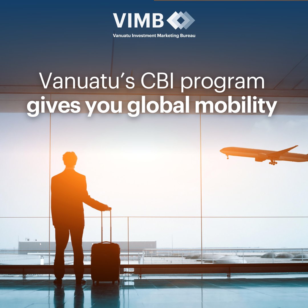 Vanuatu’s citizenship by investment program provides more than just a second passport—it’s your gateway to global mobility. Travel easily to over 100 countries, including Hong Kong and Singapore, without the need for lengthy visa processes.

#travelfreedom #vanuatucbi