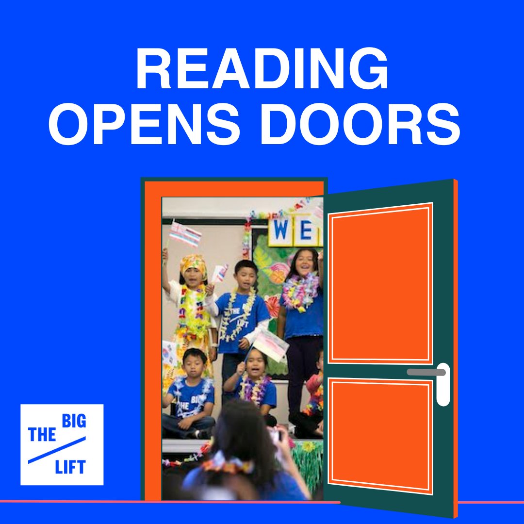 Through high-quality preschool programs, summer learning experiences, &amp; family engagement initiatives, The Big Lift nurtures a love for reading &amp; sets our children on a path to success. Check out thebiglift.org to learn more!