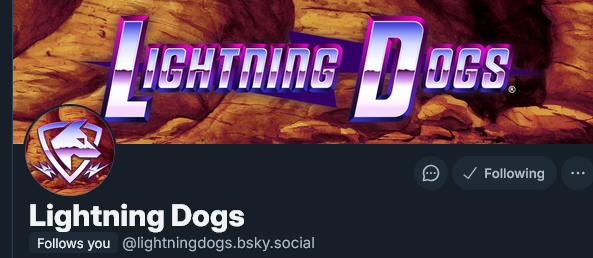 Lightning Dogs tweet media