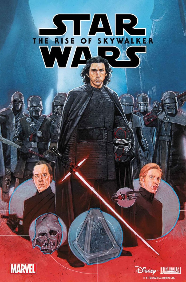 StarWars_Direct's tweet image. THE RISE OF SKYWALKER adaptation will include new scenes not in the movie, releasing in February as a five-issue comic series!