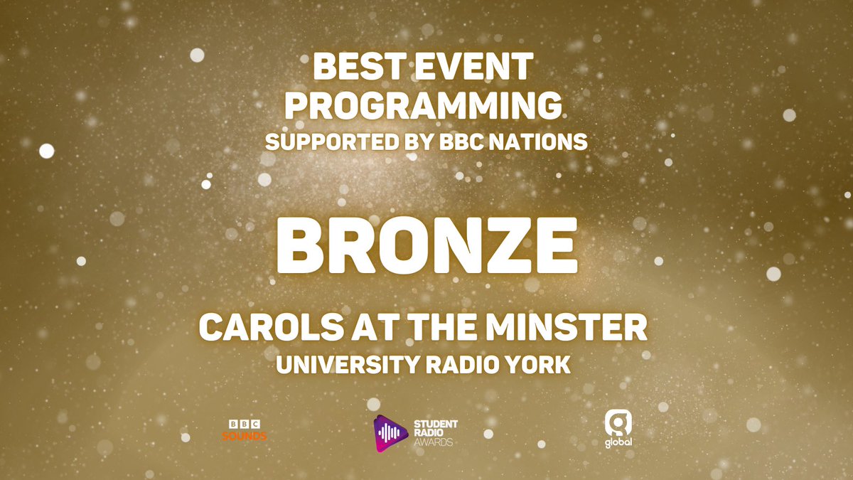 SRA's tweet photo. Congratulations to all the winners of the Best Event Programming supported by #bbcnations 

@BBCSounds @global https://t.co/RgVhxVgQ3I
