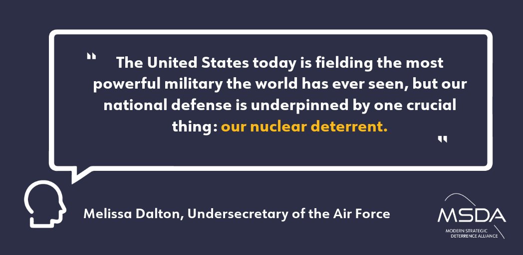 ModDeterrence's tweet image. Our #nucleardeterrent is the foundation of our national security. Modernizing that deterrent is necessary for ensuring it remains effective and credible for decades to come.

af.mil/News/Article-D…
