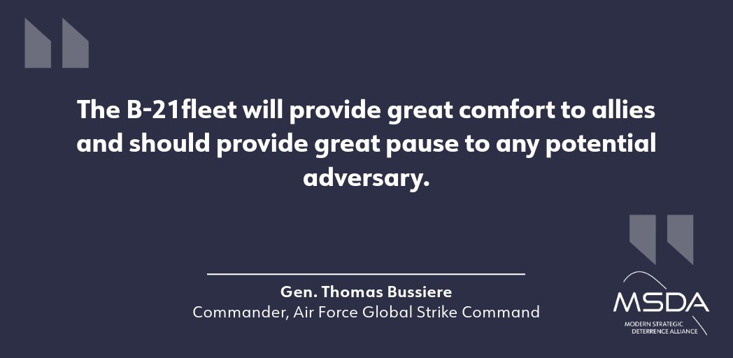 ModDeterrence's tweet image. #ICYMI: The #B21Raider, the future air leg of the #nucleartriad, passed its structural integrity tests and is now undergoing fatigue testing. The next-generation aircraft is making progress towards becoming a key part of the U.S. #nucleardeterrent.

af.mil/news/Article-D…