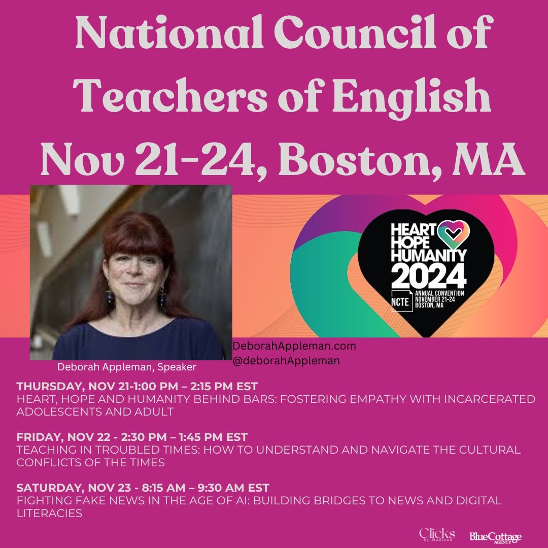 Deborah Appleman tweet media