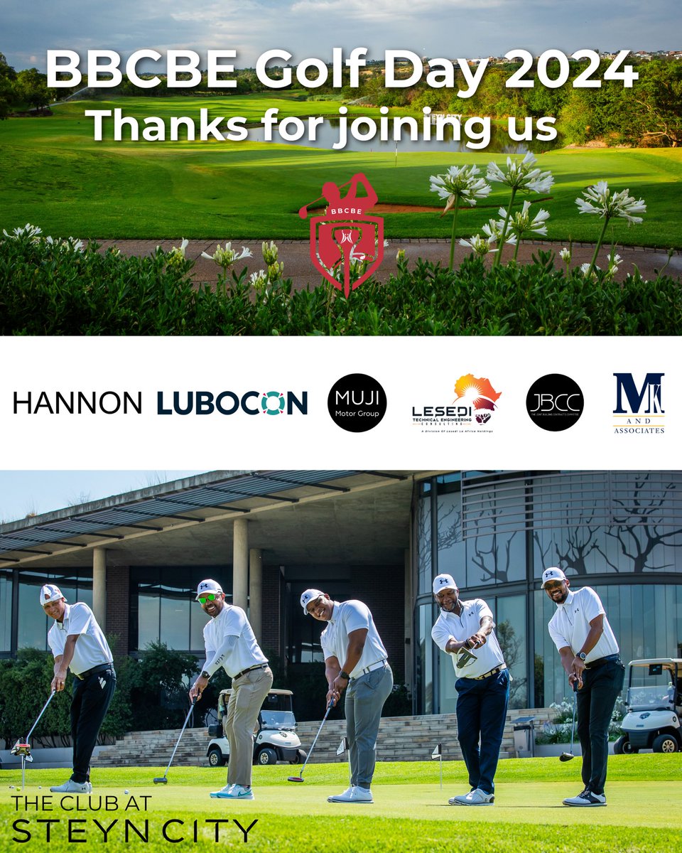 BBCBE_SA's tweet photo. 🌟 To our incredible sponsors, valued guests, players and industry leaders – we extend our deepest gratitude for making the BBCBE Golf Day a phenomenal success!

#BBCBEGolfDay2024 #BuildingSA #WeLeadTransformation https://t.co/z8RdKQHtij