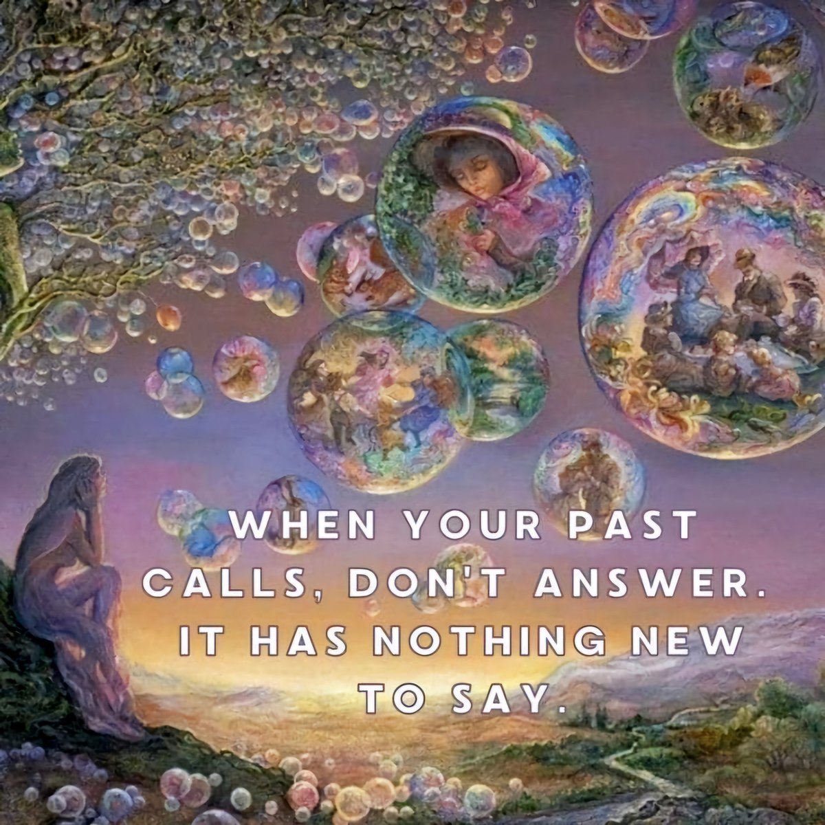 ladiekerrie's tweet photo. WHEN YOUR PAST CALLS, DON'T ANSWER.
IT HAS NOTHING NEW TO SAY. https://t.co/xOf2wUGdRZ