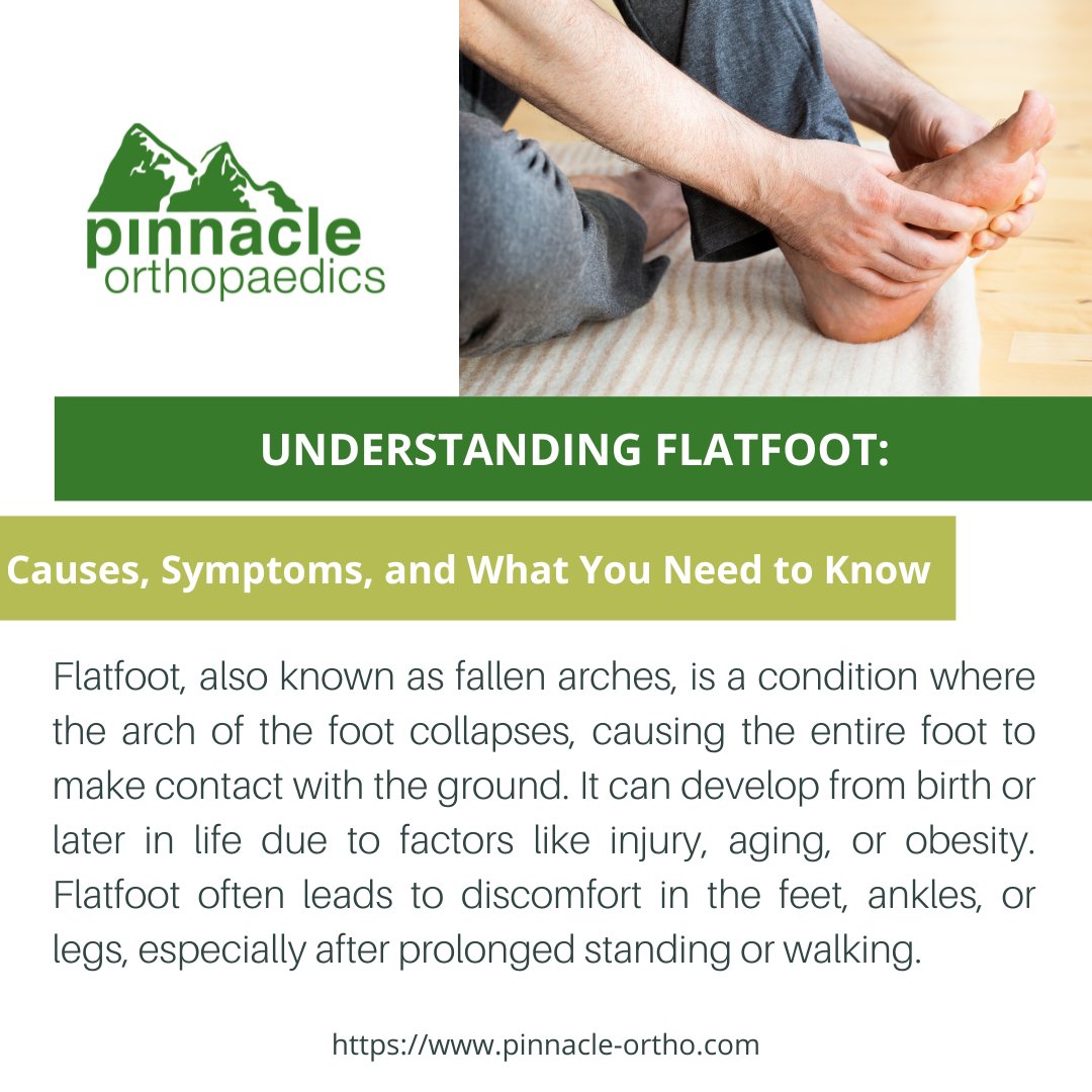 Redcastle_Serv's tweet photo. Latest update from our client, Pinnacle Orthopaedics about Managing Flatfoot and Arch Pain.

https://t.co/JzzRfLNSyf https://t.co/WXQ7MdgoSD