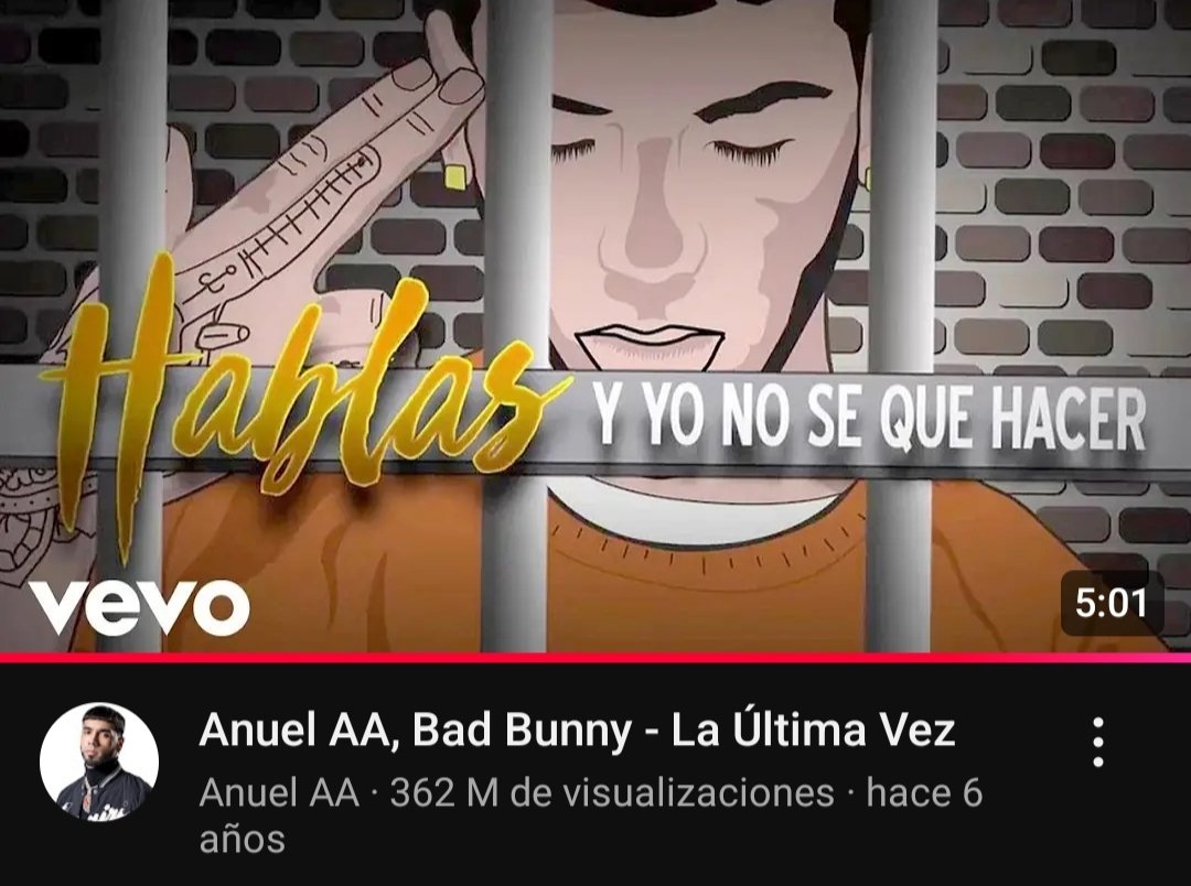 ¿Cual es la CANCIÓN que más te jode que no esté oficialmente en SPOTIFY?

Empiezo yo: