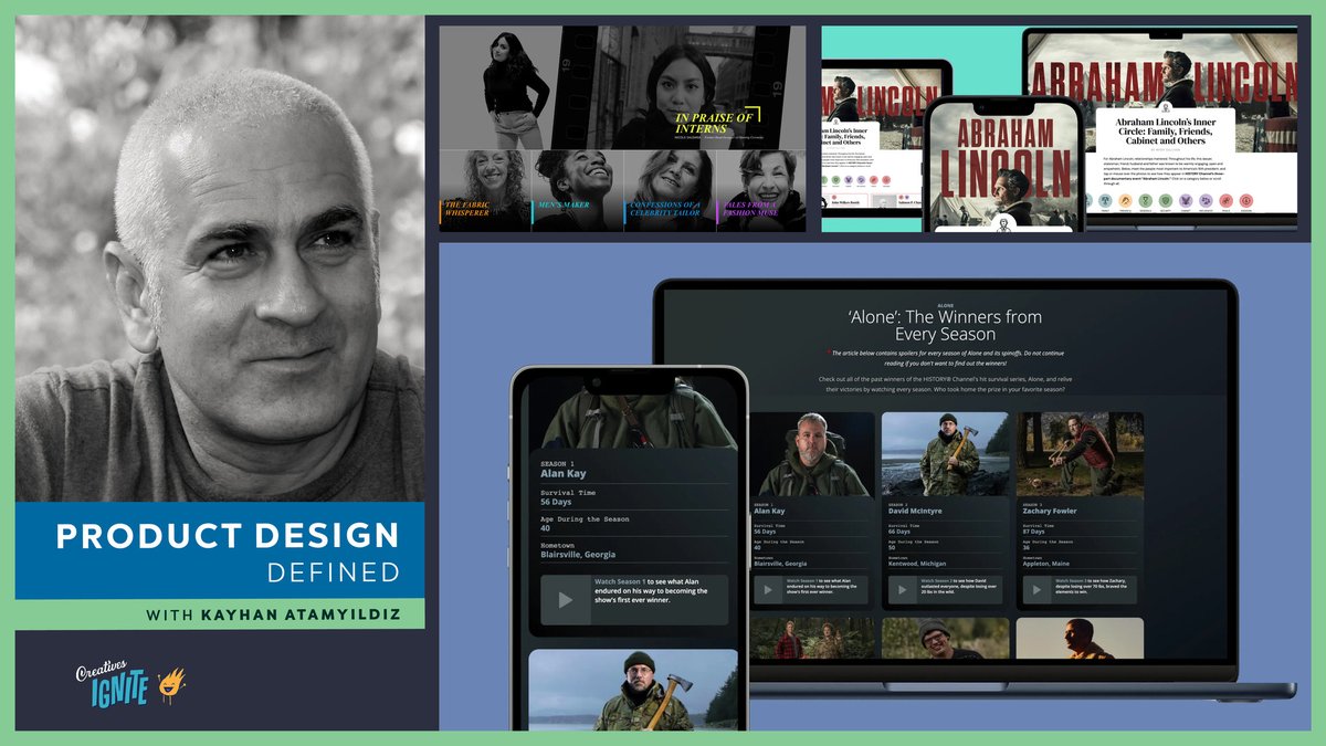 Product Design Defined with Kayhan Atamyildiz
Hear how his background in running an Italian restaurant's kitchen led him to creating algorithms to create pasta so there was less waste and more efficiency.

Get the link delivered to your inbox. creativesignite.com/signup