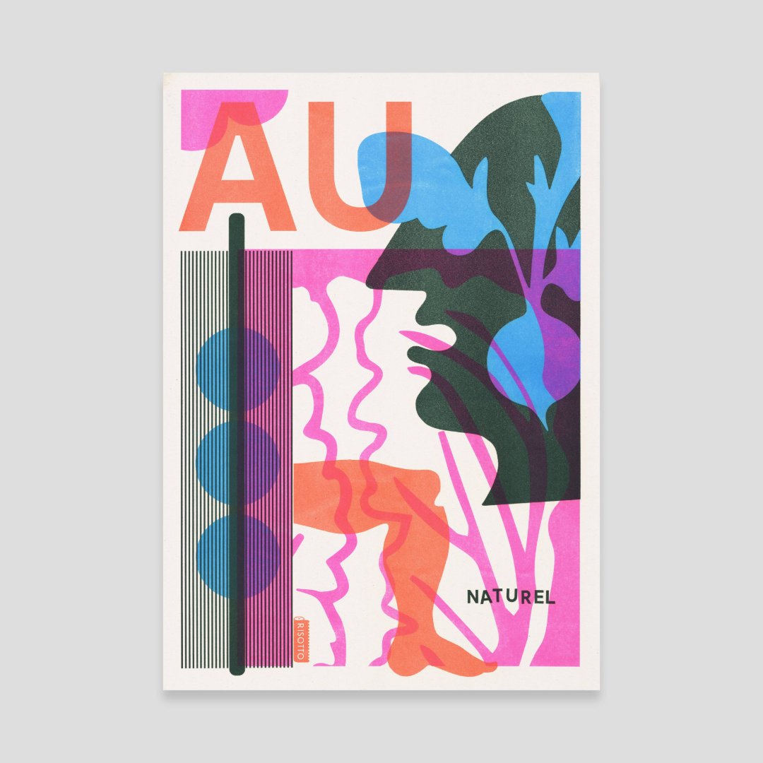 A snapshot of RISOTTO's 🦵#LEGS🦵 motifs, strutting through Print 💛

➊ @gfsmithpapers – ‘LEGS’
#Hand-printed card sets on #Colorplan paper. 💌

➋ ‘TIPTOE’ T-shirt - Inspired by #stocking displays &amp; #yoga 🧘‍♀️

➌&amp;➍ ‘INCA’ &amp; ‘AU NATUREL’ #risograph prints 🎨