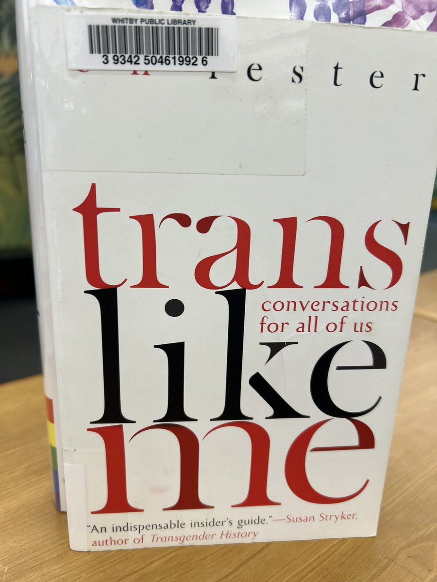 whitbylibrary's tweet photo. "Books open your mind, broaden your mind, and strengthen you as nothing else can." - William Feather. On this #TransgenderDayofRemembrance, we share the power of the written word.
#WhitbyLibrary https://t.co/QZW3CcAWOj