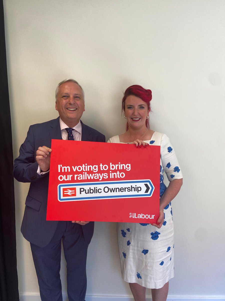 Pleased to vote again this week on further stages of the bill to bring the railways into public ownership 🚂