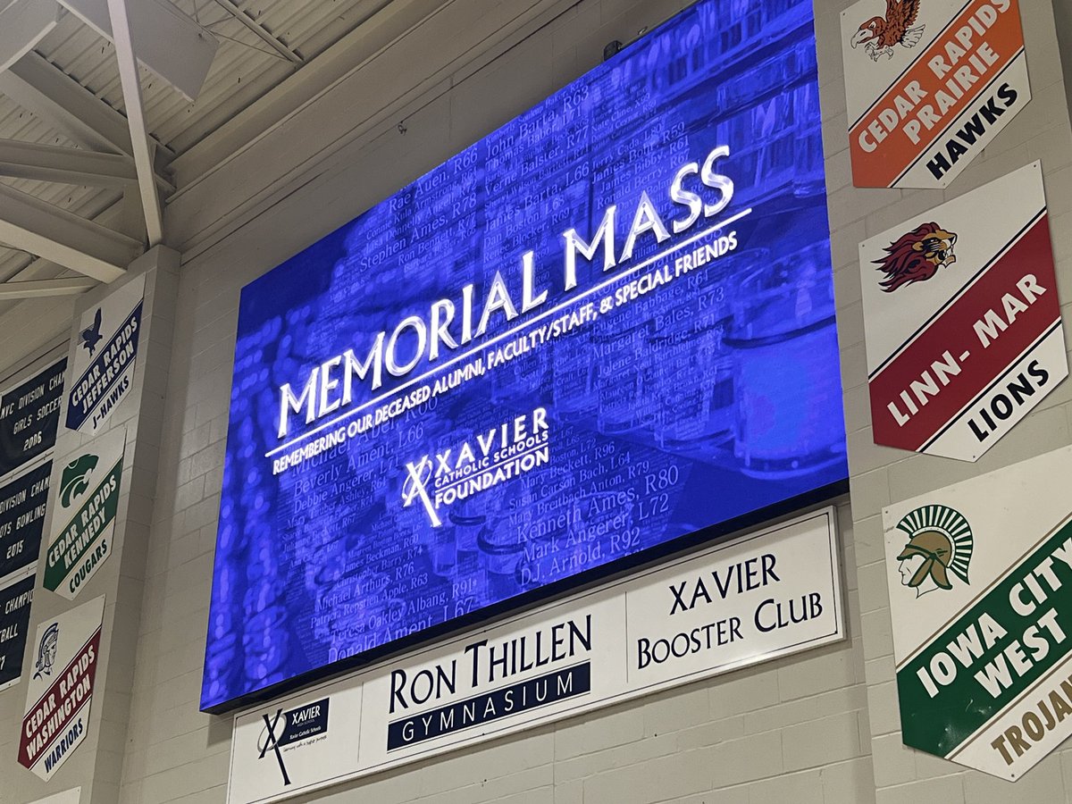 Xavier High School tweet media