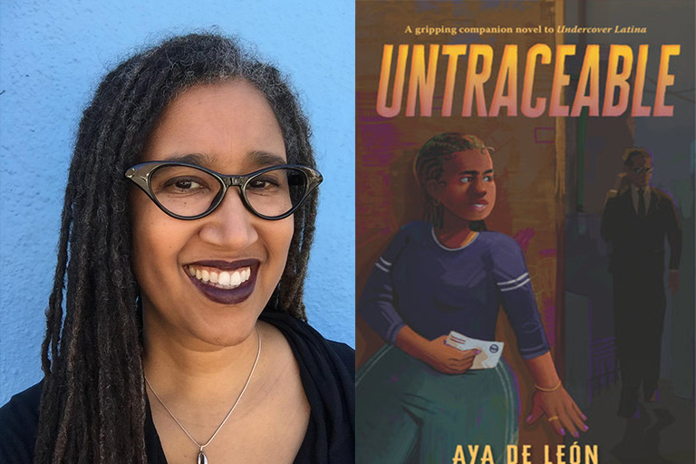 UC Berkeley College of Letters & Science (@ucbletterssci) on Twitter photo 📚 #AuthorSpotlight: Meet Aya de León, <a href="/BerkeleyAfroAm/">African American Studies, UC Berkeley</a> lecturer and Director of Poetry for the People! In Untraceable, de León reimagines the teen spy genre with bold girls of color as protagonists. ✨ Learn more about her work: bit.ly/3V0pzDD 📚 #AuthorSpotlight: Meet Aya de León, <a href="/BerkeleyAfroAm/">African American Studies, UC Berkeley</a> lecturer and Director of Poetry for the People! In Untraceable, de León reimagines the teen spy genre with bold girls of color as protagonists. ✨ Learn more about her work: bit.ly/3V0pzDD