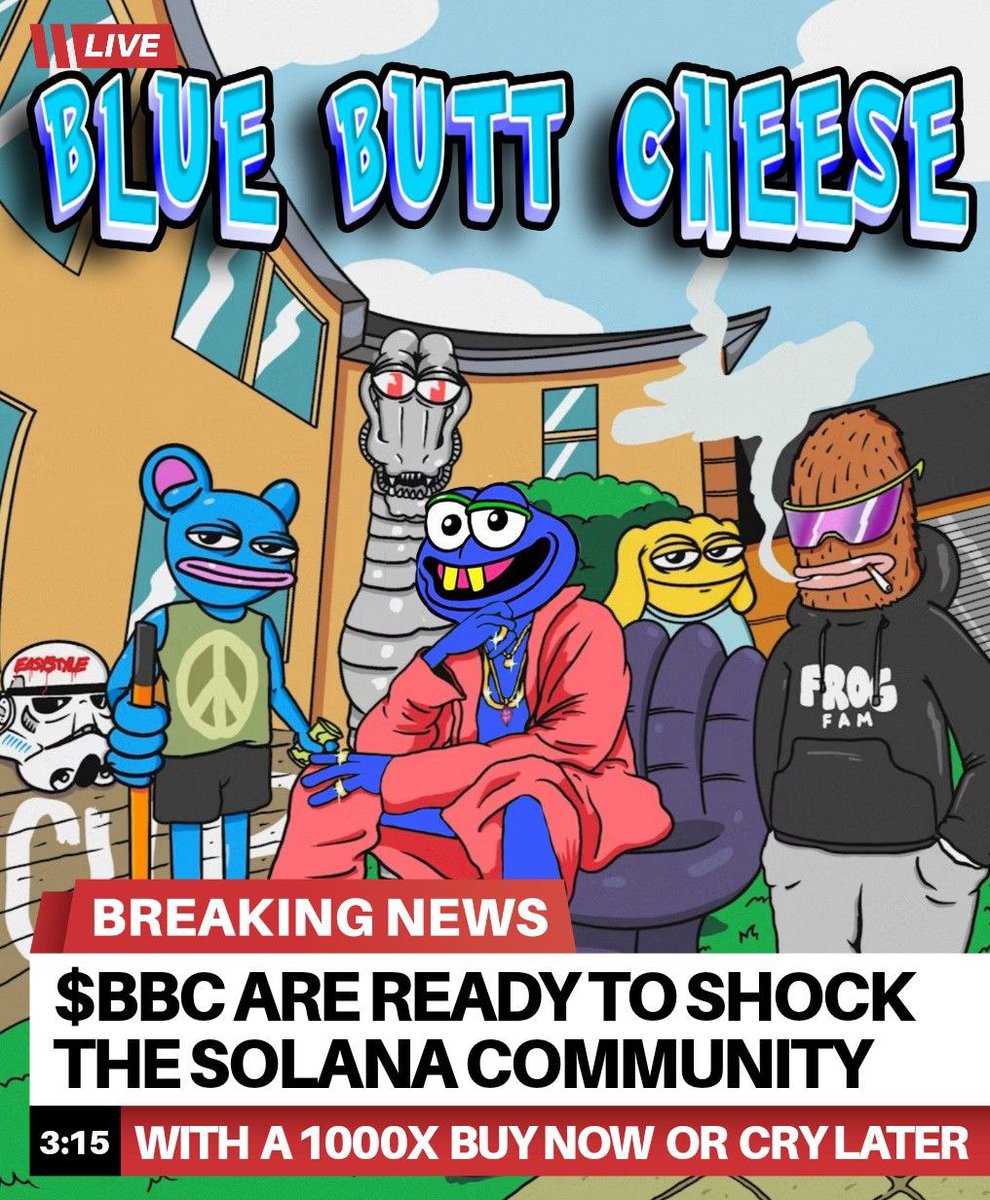 JamieCarte10433's tweet photo. @legen_eth @legen_eth 
Grab a bag of $BBC &amp; join in with the ride to $1b.

A Matt Furie Hedz character.
Team pushing hard with a bullish community behind them

Ca-
CmAtKbUSM2HErtaQmonrxiV7qXo3mDganWw9KEimbutt

https://t.co/QqUDKebUhh https://t.co/sWujPiED5M
