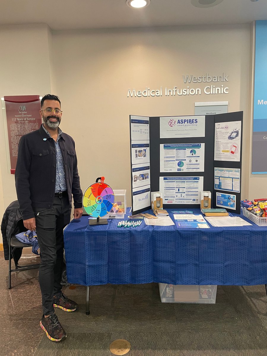 Firstline's tweet photo. We’re thrilled to announce that @VCHhealthcare  is now live on Firstline! 🎉 

The VGH team kicked off #WAAW with a stewardship booth featuring trivia, prize draws, and the launch of their ID guidelines 🏆🧠

@shaq_MD: "...We are excited to harness the power of technology to continue to create a culture that embraces antimicrobial stewardship and empowers healthcare workers to make the best antimicrobial prescribing choices."

🔗 Learn more: https://t.co/wbigYAsgVY