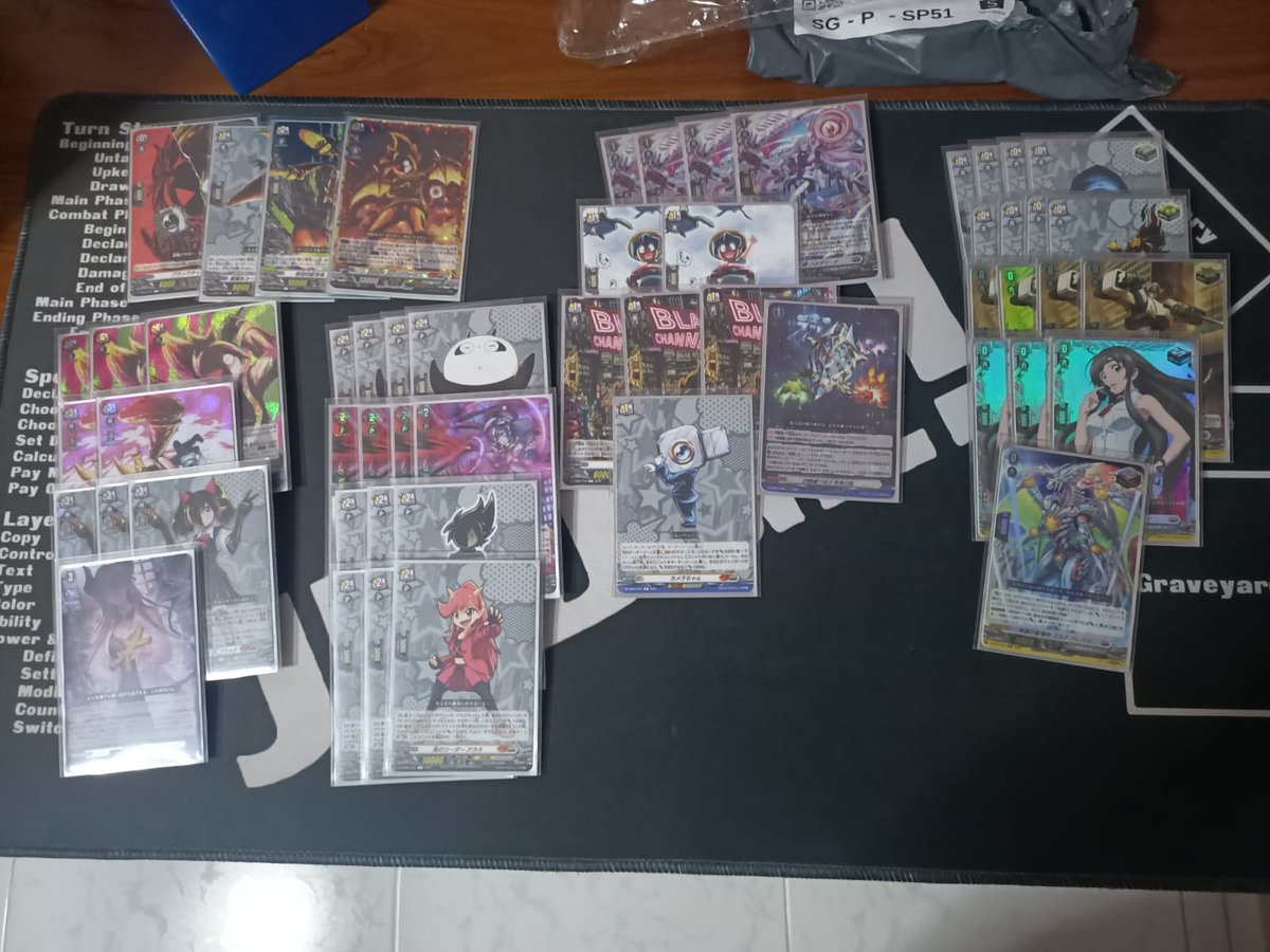 tefudagames's tweet photo. Tefuda Kyohma Support Playmat Tournament
16 Pax , Wed 20 Nov
Single Eliminatiom
First : Prison
2nd : Black (Brant Gate)
#tefudagames #vgtopdecks https://t.co/2aKTS2XnMl