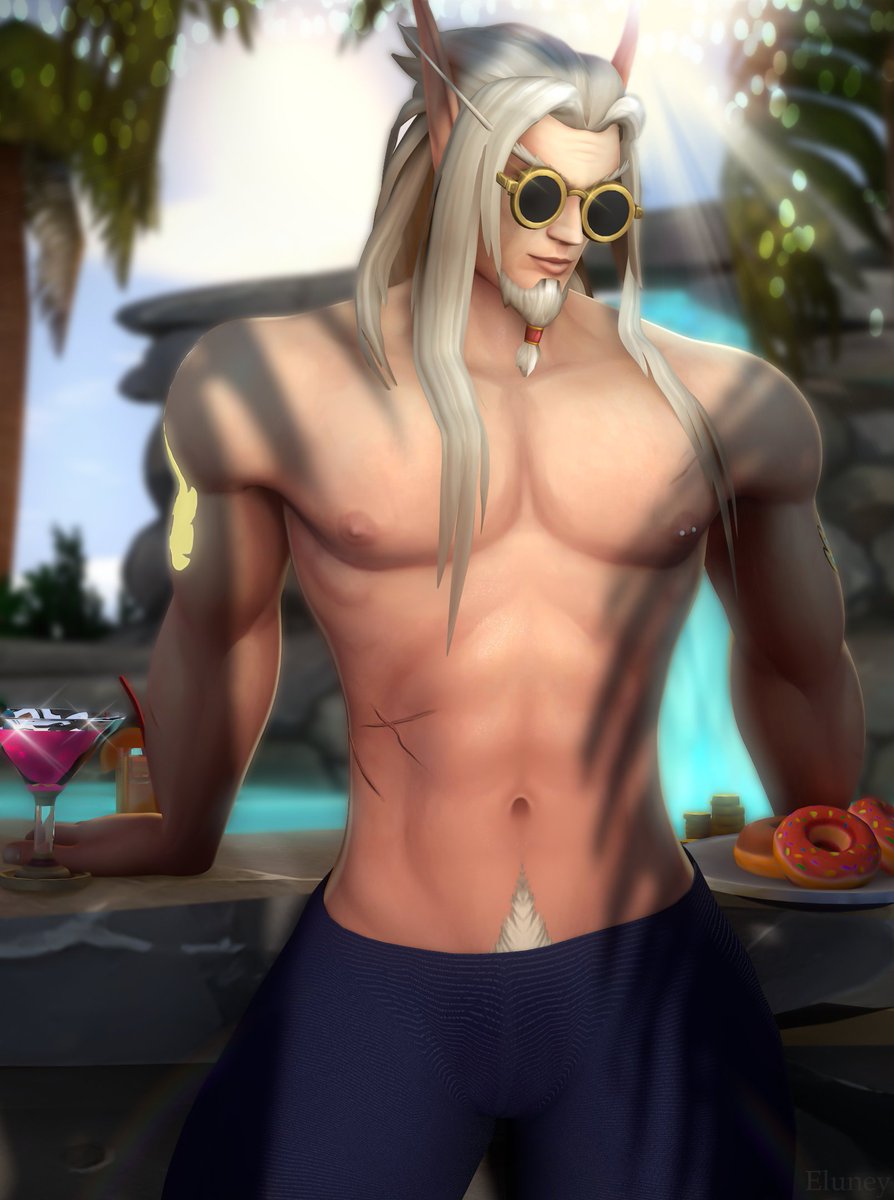 MrSunwhisper's tweet photo. Poolside Himbodin

@Eluneylewds making my fella look like a menace in a tropical destination. 

😎 https://t.co/RfIntjV47v