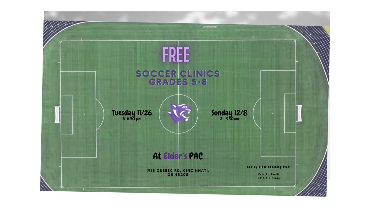 Elder Soccer tweet media