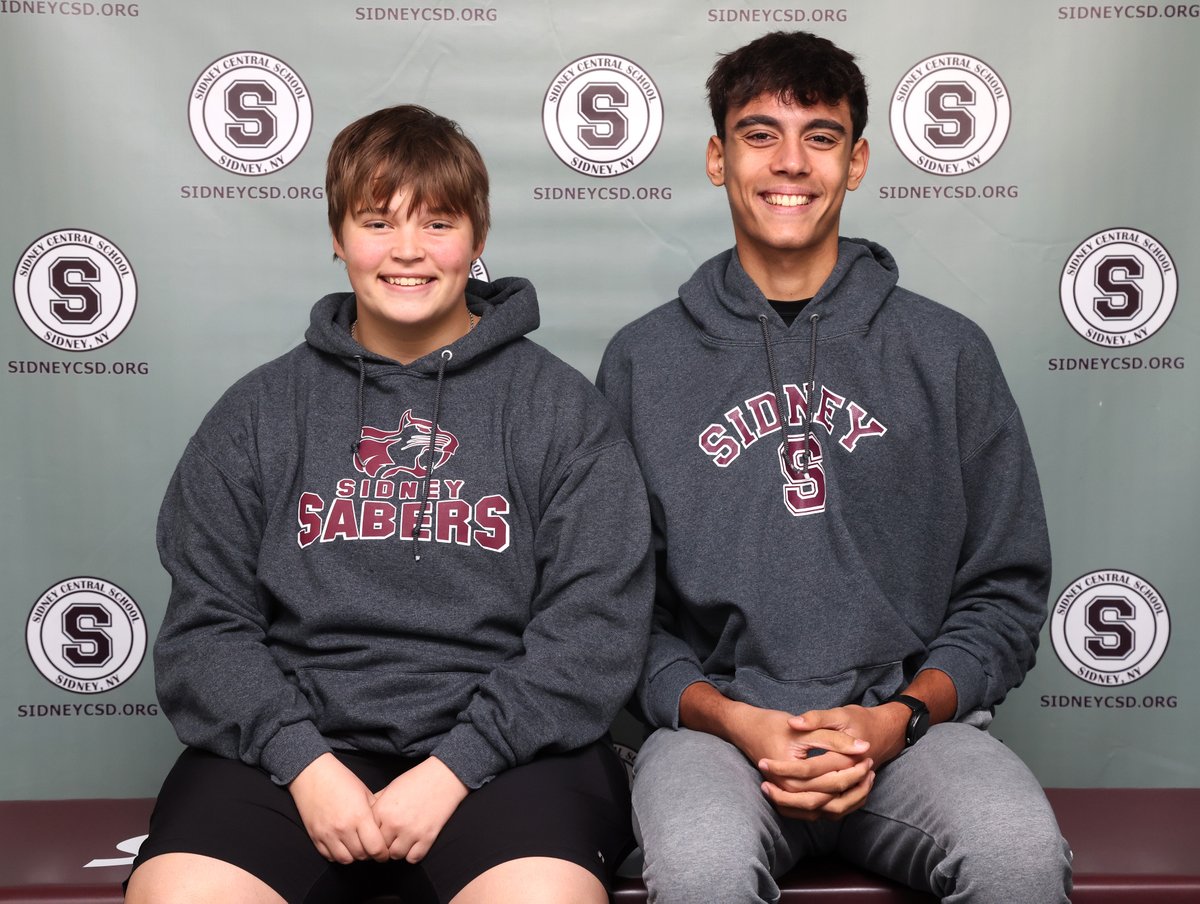 Sophomores Lukas Goodspeed and Ian Moodley have been named Sidney CSD’s Hugh O’Brian Youth Leadership (HOBY) ambassadors for 2025.

See more at: sidneycsd.org/protected/Arti…. 

#SidneyPRIDE #SidneySabers #SIdneyCSD