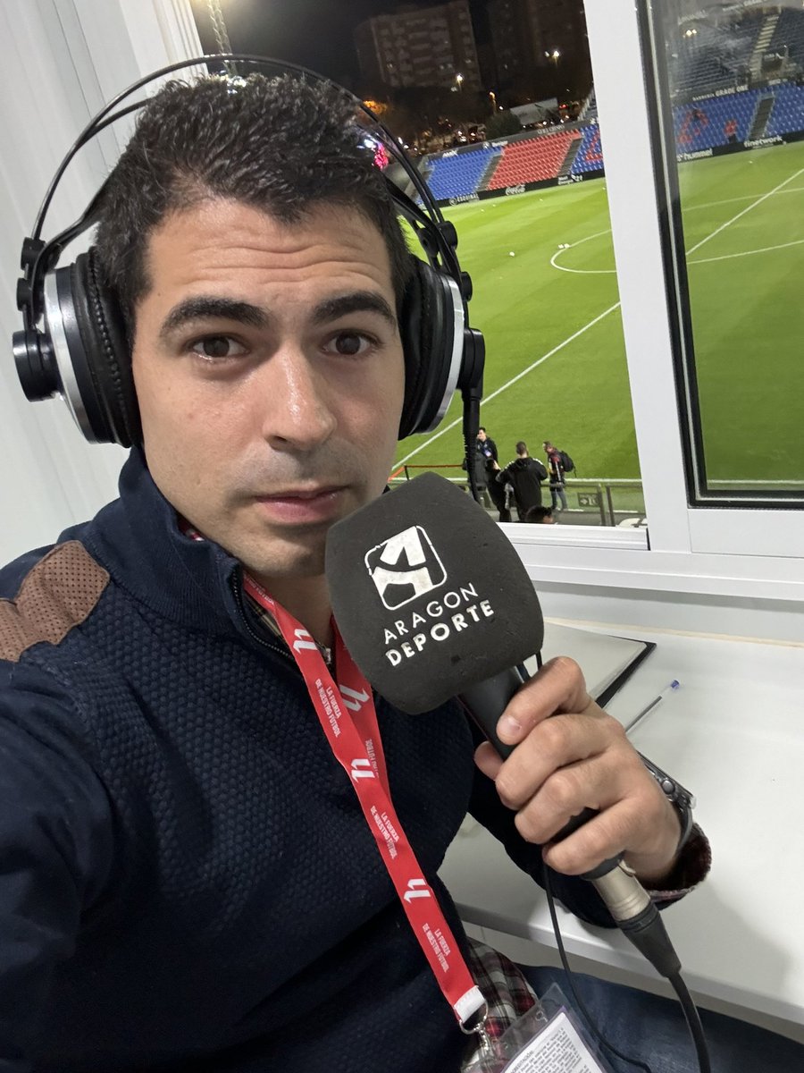 📻TODO listo en el Pepico Amat para contar el #EldenseHuesca junto a toda la familia de <a href="/ardeportes/">Aragón Deporte</a> <a href="/aragonradio/">Aragón Radio</a> 
📲 En directo aquí: 
cartv.es/aragonradio/ra…