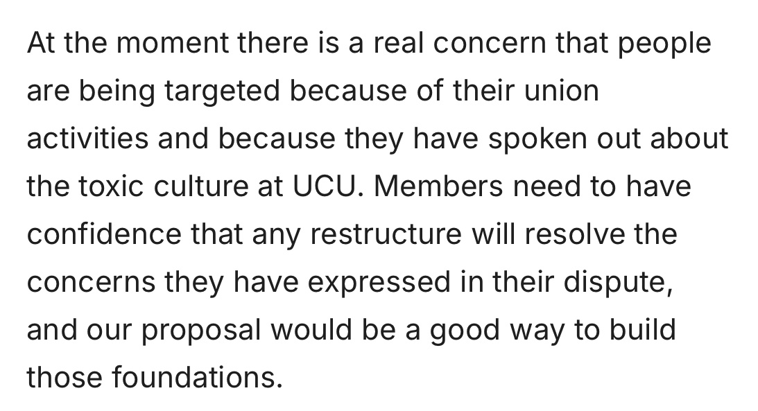 There are many things that raise alarm bells here, but trade union victimisation by a trade union employer is more screwed up than I could have imagined possible.

NEC needs to pull its finger out and end this mess. If NEC won’t, branches must.