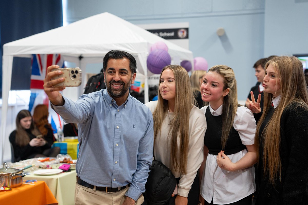 Humza Yousaf (@humzayousaf) on Twitter photo An enormous pleasure attending <a href="/GovanHighSchool/">Govan High School</a> Culture Day in my constituency.
Pupils, teachers, staff & families coming together to celebrate Govan High School in all of its beautiful diversity.
Multiculturalism has been good for our country, we should be proud of it. An enormous pleasure attending <a href="/GovanHighSchool/">Govan High School</a> Culture Day in my constituency.
Pupils, teachers, staff & families coming together to celebrate Govan High School in all of its beautiful diversity.
Multiculturalism has been good for our country, we should be proud of it.