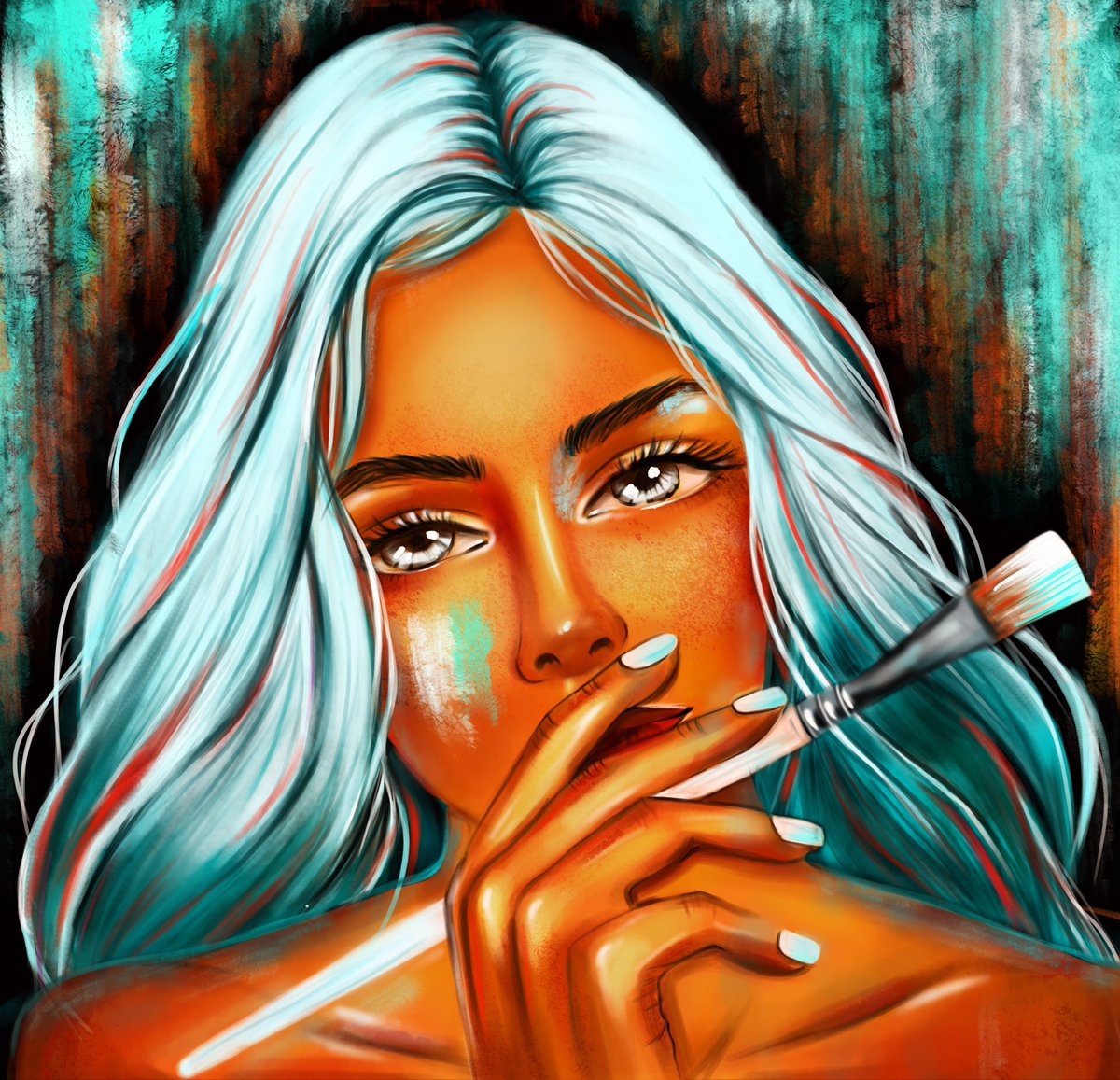 Archer | GoodFellas NFT (@archeropines) on Twitter photo Good morning, Fellas!
Tomorrow we have the great honor of adding another fantastic artist to the <a href="/GoodFellasNFT/">The GoodFellas</a> Artist Incubator Collection.
<a href="/mahsanamini/">Mahsan Amini</a>, with her beautiful paint work (sample pictured), will join the ranks of <a href="/mamoresxiv/">María ☾ ~ mamoresxiv</a> and <a href="/darius_026/">DARIUS</a> as our 3rd hand picked Good morning, Fellas!
Tomorrow we have the great honor of adding another fantastic artist to the <a href="/GoodFellasNFT/">The GoodFellas</a> Artist Incubator Collection.
<a href="/mahsanamini/">Mahsan Amini</a>, with her beautiful paint work (sample pictured), will join the ranks of <a href="/mamoresxiv/">María ☾ ~ mamoresxiv</a> and <a href="/darius_026/">DARIUS</a> as our 3rd hand picked