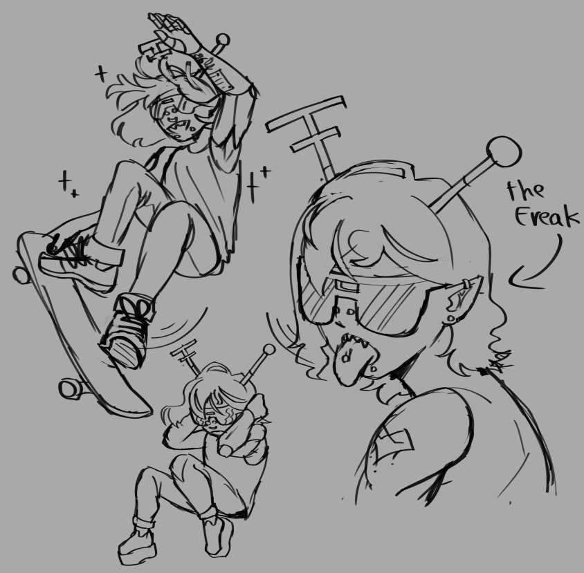 universalAntag's tweet photo. random trollsona warmup sketches https://t.co/0uAC3KMxtf