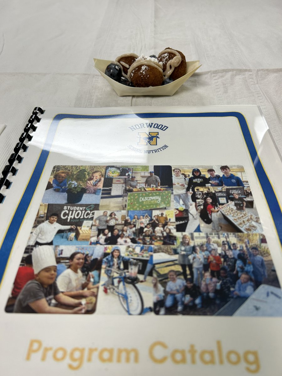 A great presentation by <a href="/NorwoodSchools/">NPS</a> Food Services @ChartwellsK12 team! The pancake bits and breakfast wraps were amazing!