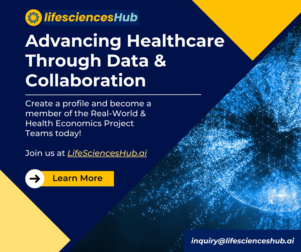 LifeSciencesHub's tweet photo. Advancing #Healthcare with Real-World Evidence (RWE)

LifeSciencesHub delivers insights to improve treatments, showcase intervention value, and shape policy decisions. Join us in redefining health economics and patient care.

Explore: https://t.co/zaKByXzjf2

#RWE #HEOR https://t.co/olm6Z3ZSZE