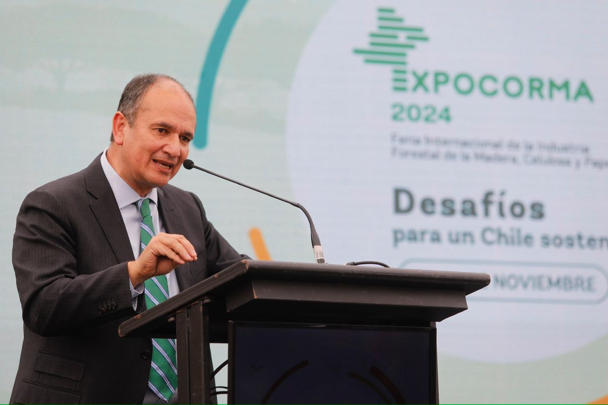 ✅El Gobernador <a href="/rdiazworner/">Rodrigo Díaz Worner</a> participó de la inauguración de <a href="/expocorma/">expocorma</a> 2024. 
"La Región del Biobío es la capital forestal de Chile, es parte de nuestro ADN junto con la cultura industrial y necesitamos urgentemente medidas de fomento para entregar mejor calidad de vida!