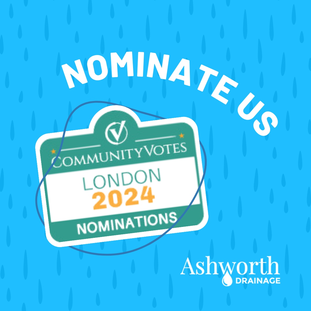 Community Votes is here again! Our team here at Ashworth Drainage would love your nominations this year. 💙

Click the link below to nominate! 👇
london.communityvotes.com/2024/09/home-b…