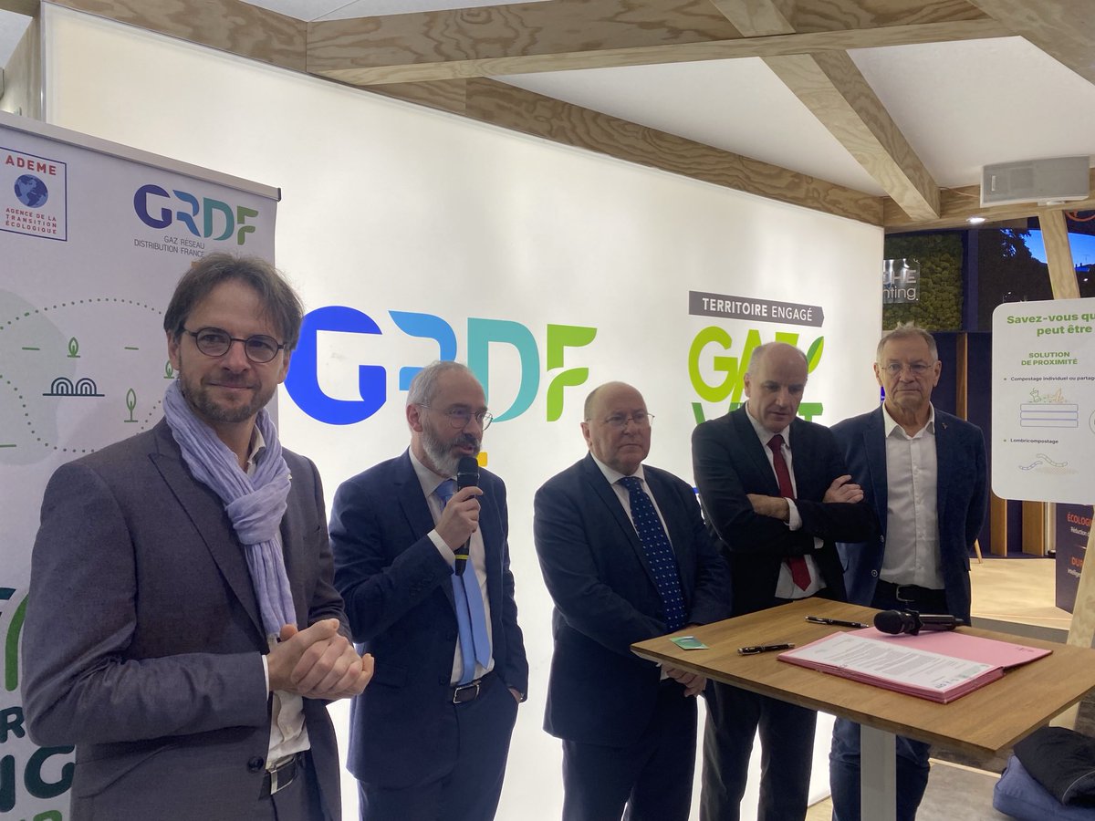Merci à vous élus de notre belle Région des Pays de la Loire &lt; Territoires Engagés Gaz Vert &gt; pour faire vivre l’économie circulaire énergétique en proximité.