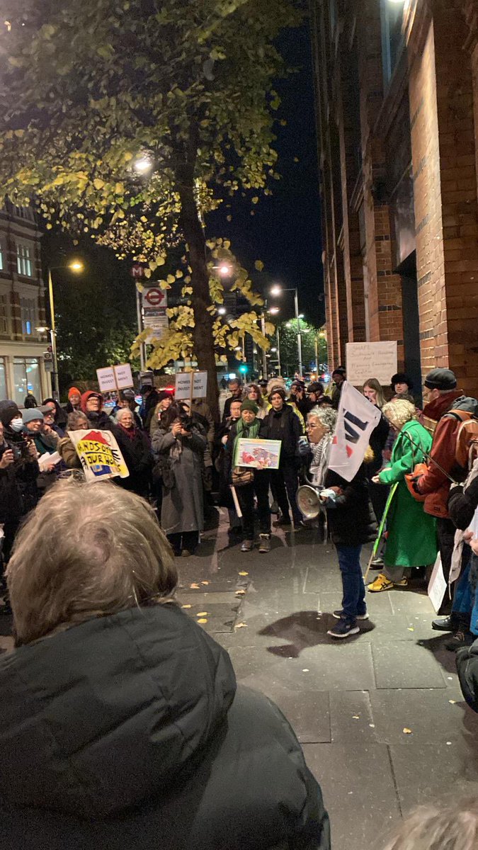 HOMES not INVESTMENTS!
We need decent, secure, truly affordable housing! 
We're fed up with fake consultations, greedy overdevelopment, selling off of council housing, unsustainable building lack of green space.
#SouthwarkHousingCrisisProtest