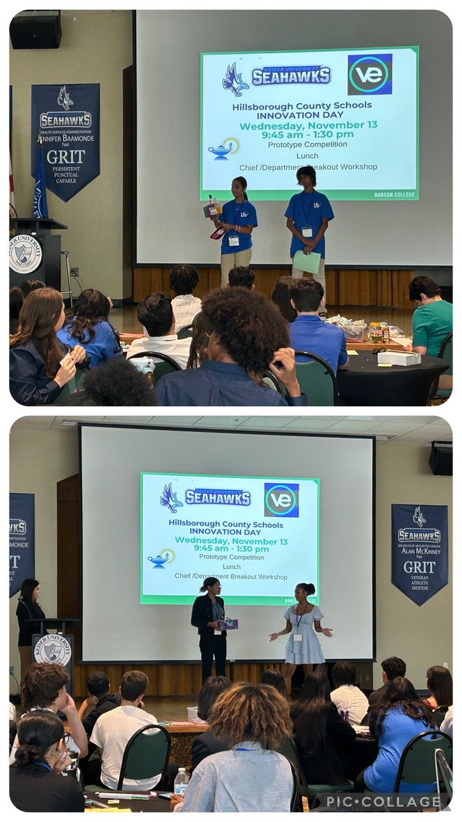 Virtual Enterprises Innovation Day! 💡
Our Business Ownership students participated in VE Innovation Challenge at Keiser University. Students engaged in a prototype competition, applying entrepreneurial thinking and creativity to develop innovative solutions.