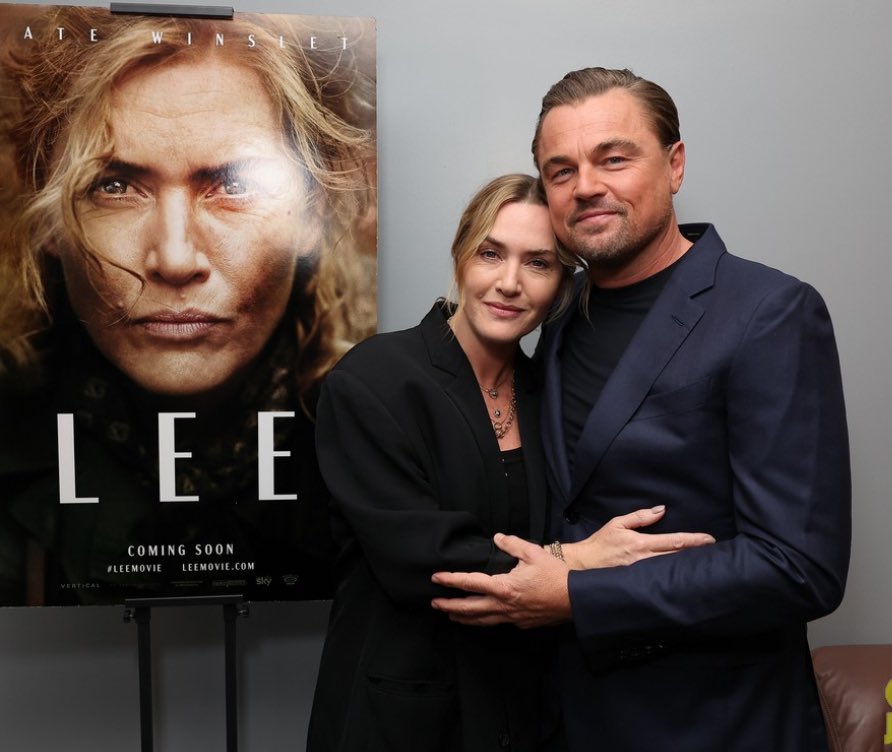 Leonardo DiCaprio &amp; Kate Winslet reunited last night!