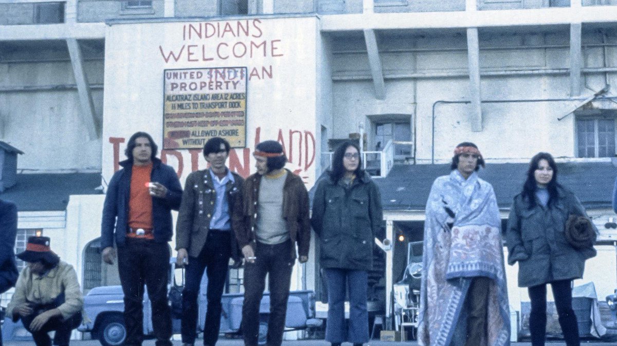 55 years ago, November 20 1969, 89 Native American activists occupied Alcatraz Island. The occupation, led by an ad-hoc group calling itself Indians of All Tribes, continued for nineteen months