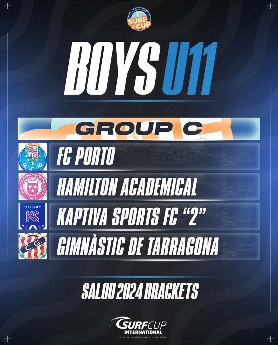 AcciesFCAcademy's tweet image. Next week our U11, U12, U13 and U14 squads head to Spain to participate in the Surf Cup!
#AcciesAcademy
🔴⚪️⚽️🏆🇪🇸